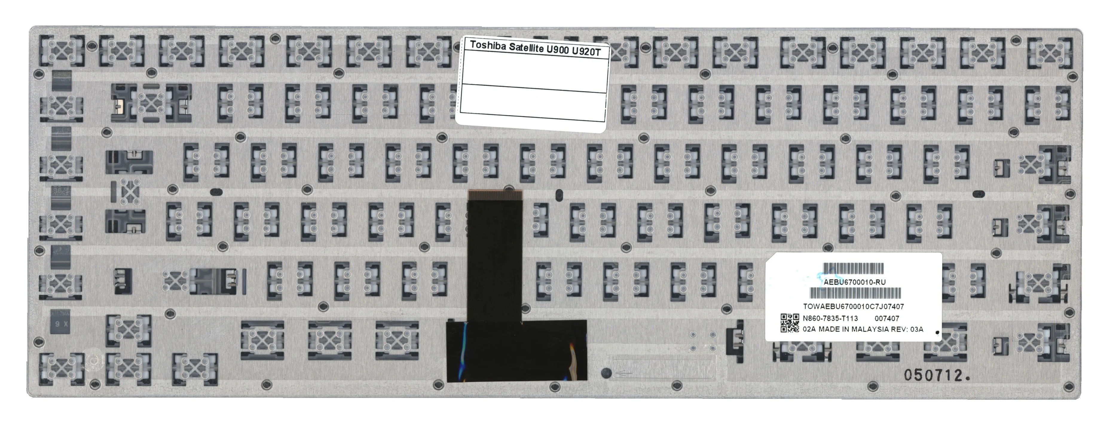 Клавиатура Toshiba Satellite U800, U800W, U840, U845, U900, U920, U925, U940 - изображение 2